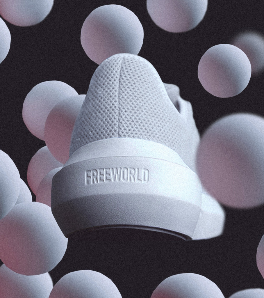 Freeworld Sneaker with text