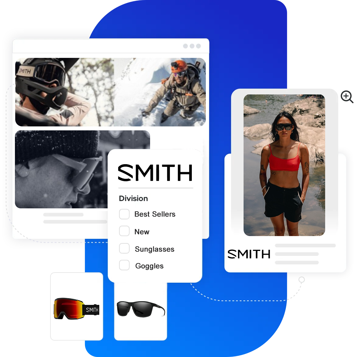 Digital Marketing Block Sunglasses & Goggle 2 1