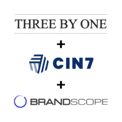 Three By One + Cin7 + Brandscope Logo 4