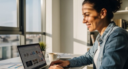 Woman Looking For Shopify Plus Alternatives